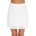 Avidlove Half Slips for Women Underskirt Short Lace Trim Above Knee Half Slip