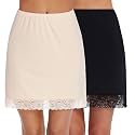 Avidlove Half Slips for Women Underskirt Short Lace Trim Above Knee Half Slip