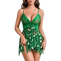 Avidlove Lingerie for Women Lace Babydoll Sleepwear Boudoir Outfits Plus Size Langeray XS-5XL