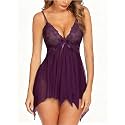 Avidlove Lingerie for Women Lace Babydoll Sleepwear Boudoir Outfits Plus Size Langeray XS-5XL