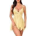 Avidlove Lingerie for Women Lace Babydoll Sleepwear Boudoir Outfits Plus Size Langeray XS-5XL