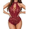 Avidlove Lingerie for Women Sexy Lace Bodysuit Teddy Babydoll Nightgown