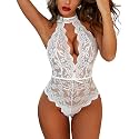 Avidlove Lingerie for Women Sexy Lace Bodysuit Teddy Babydoll Nightgown