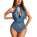 Avidlove Lingerie for Women Sexy Lace Bodysuit Teddy Babydoll Nightgown