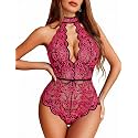 Avidlove Lingerie for Women Sexy Lace Bodysuit Teddy Babydoll Nightgown