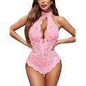 Avidlove Lingerie for Women Sexy Lace Bodysuit Teddy Babydoll Nightgown