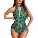 Avidlove Lingerie for Women Sexy Lace Bodysuit Teddy Babydoll Nightgown