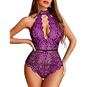 Avidlove Lingerie for Women Sexy Lace Bodysuit Teddy Babydoll Nightgown