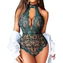 Avidlove Lingerie for Women Sexy Lace Bodysuit Teddy Babydoll Nightgown