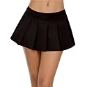 Avidlove Pleated Mini Skirt Low Rise Y2K Plaid Schoolgirl Skirts for Women