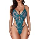 Avidlove Sexy Lingerie for Women Lace Teddy Bodysuit One Piece Babydoll