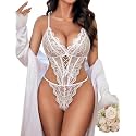 Avidlove Sexy Lingerie for Women Lace Teddy Bodysuit One Piece Babydoll
