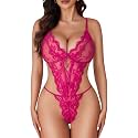 Avidlove Sexy Lingerie for Women Lace Teddy Bodysuit One Piece Babydoll