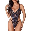 Avidlove Sexy Lingerie for Women Lace Teddy Bodysuit One Piece Babydoll