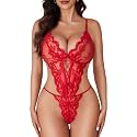 Avidlove Sexy Lingerie for Women Lace Teddy Bodysuit One Piece Babydoll