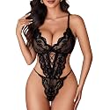 Avidlove Sexy Lingerie for Women Lace Teddy Bodysuit One Piece Babydoll