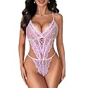 Avidlove Sexy Lingerie for Women Lace Teddy Bodysuit One Piece Babydoll