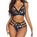Avidlove Women's Lingerie Underwire Sexy Bra and Panty Set