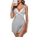 Avidlove Women Lingerie Lace Chemise Sexy Nightgown