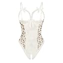 Avidlove Women One Piece Lingerie Sexy Lace Babydoll Mini Bodysuit