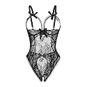 Avidlove Women One Piece Lingerie Sexy Lace Babydoll Mini Bodysuit