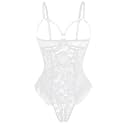 Avidlove Women One Piece Lingerie Sexy Lace Babydoll Mini Bodysuit