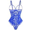 Avidlove Women One Piece Lingerie Sexy Lace Babydoll Mini Bodysuit