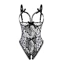 Avidlove Women One Piece Lingerie Sexy Lace Babydoll Mini Bodysuit
