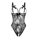 Avidlove Women One Piece Lingerie Sexy Lace Babydoll Mini Bodysuit