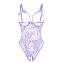 Avidlove Women One Piece Lingerie Sexy Lace Babydoll Mini Bodysuit
