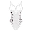 Avidlove Women One Piece Lingerie Sexy Lace Babydoll Mini Bodysuit