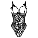 Avidlove Women One Piece Lingerie Sexy Lace Babydoll Mini Bodysuit