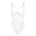 Avidlove Women One Piece Lingerie Sexy Lace Babydoll Mini Bodysuit