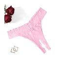 Avidlove Womens Lace Panties Low Waist Thong T Back Hollw Out Underwear