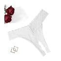 Avidlove Womens Lace Panties Low Waist Thong T Back Hollw Out Underwear