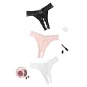 Avidlove Womens Lace Panties Low Waist Thong T Back Hollw Out Underwear
