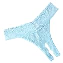 Avidlove Womens Lace Panties Low Waist Thong T Back Hollw Out Underwear