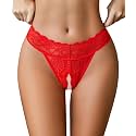 Avidlove Womens Lace Panties Low Waist Thong T Back Hollw Out Underwear