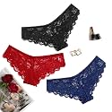 Avidlove Womens Underwear Lace Cheeky Panties Sexy Hipster Bikini Lingerie