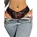 Avidlove Womens Underwear Lace Cheeky Panties Sexy Hipster Bikini Lingerie