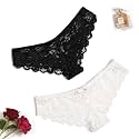 Avidlove Womens Underwear Lace Cheeky Panties Sexy Hipster Bikini Lingerie