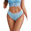 Avidlove Womens Underwear Lace Thongs Cheeky Panties with Criss Cross Back