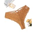 Avidlove Womens Underwear Lace Thongs Cheeky Panties with Criss Cross Back