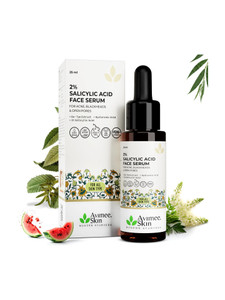 avimee herbal 2 salicylic acid face serum-fights acnemarks  open pores  for all skin types