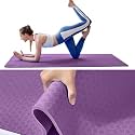 Avira Premium Yoga Mat for Men &amp; Women – Anti-Slip, 6mm Thick with Carry Strap | Eco-Friendly, Sweat Resistant &amp; Durable | Ideal for Home Workout, Gym, Floor Exercise, Pilates &amp; Meditation