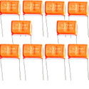 AVISRI 10 Pieces 223J 2000 Volt 0.022uF Polyester Capacitor Electronic Components Electronic Hobby Kit