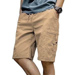 Avix Mens Cargo Shorts with Multiple Pockets