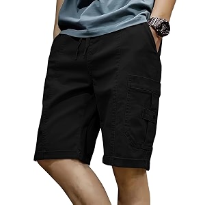 Avix Mens Cargo Shorts with Multiple Pockets