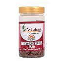 Avlokan Fresh / Natural Mustard Seeds Small | Sarso | Whole Rai (100 Grams) | Pack of 1