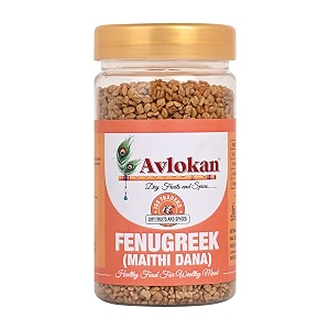 avlokan natural fenugreek maithili dana  strong spicy flavor pack of 1 x 100 g